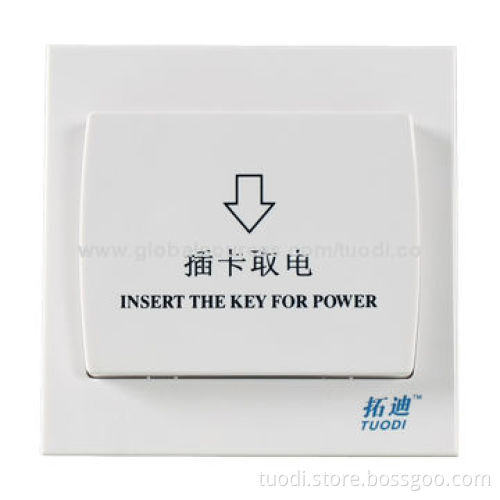 Insert Card Power Supply Switch with 30A Loading Current